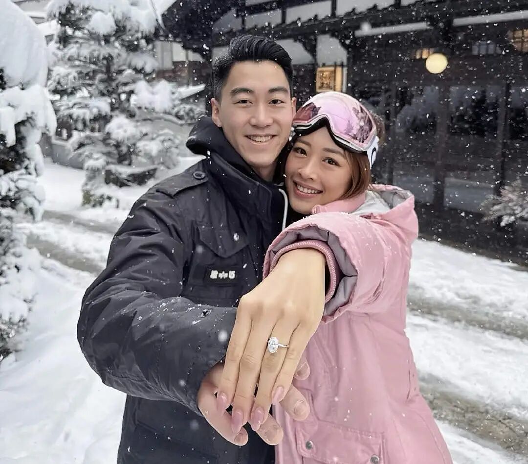 恭喜宣布结婚!TVB港姐秀大钻戒,嫁给爱情羡煞旁人(组图) - 1