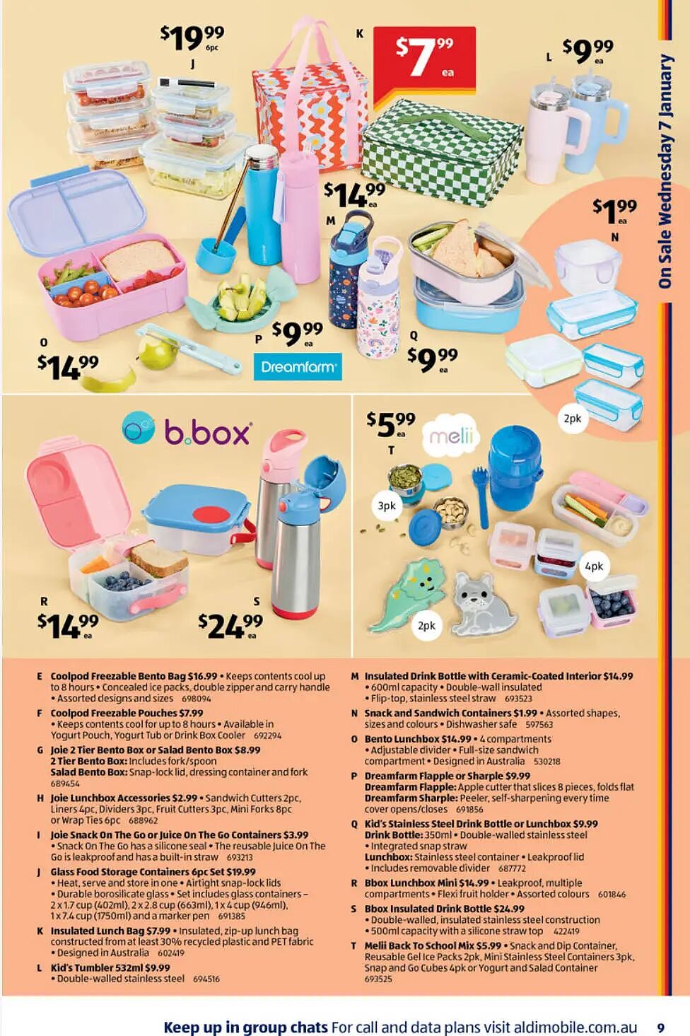 该收收心了!【Aldi】1月7日起特价品及本期特价食品(组图) - 8