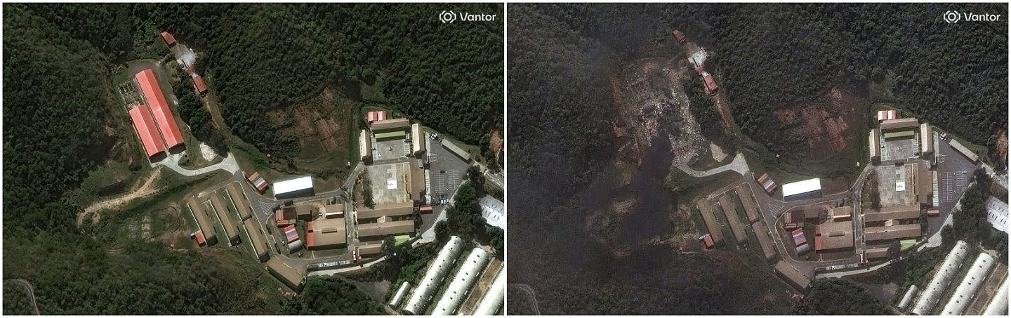 照片曝光!马杜洛藏身处整片被炸光,军事基地成废墟(视频/组图) - 1