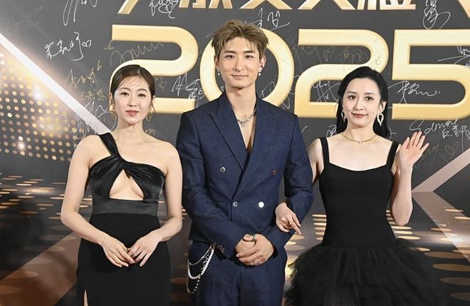 看TVB颁奖礼红毯上的女星,真的捏了一把汗!香港娱乐圈完了(组图) - 5