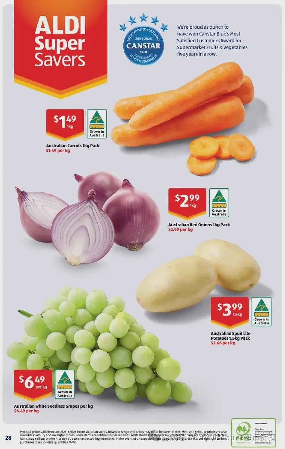 本周最新！澳洲各大超商特价商品一网打尽，大批好物骨折破半价！Woolworths、Coles、Aldi、UMall…（组图） - 107