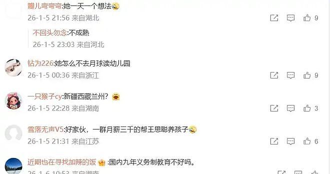 黄一鸣自曝将送闪闪去新西兰上幼儿园,希望她开心,网友一顿吐槽(组图) - 6