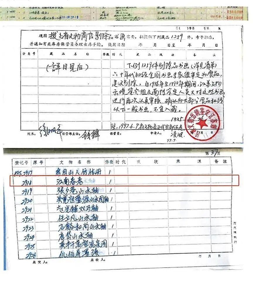 曾离奇现身拍卖场，藏家将《江南春》归还南京博物院（组图） - 3
