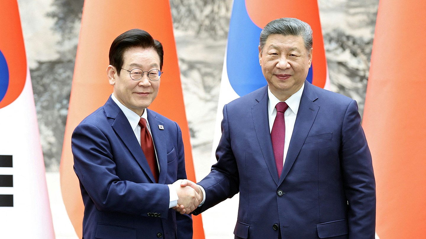 李在明晤上海市委书记,吁两国携手消除“仇韩”“厌中”情绪(组图) - 2