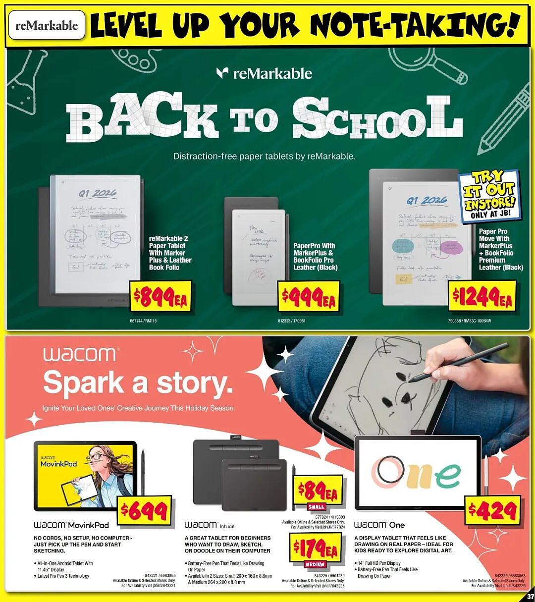 【JB Hi-Fi】1月8日至21日返校季优惠目录(组图) - 37