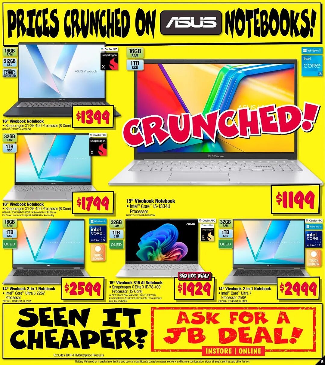 【JB Hi-Fi】1月8日至21日返校季优惠目录(组图) - 5