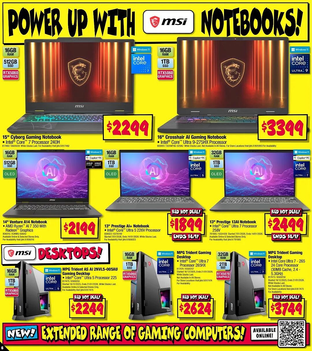 【JB Hi-Fi】1月8日至21日返校季优惠目录(组图) - 6