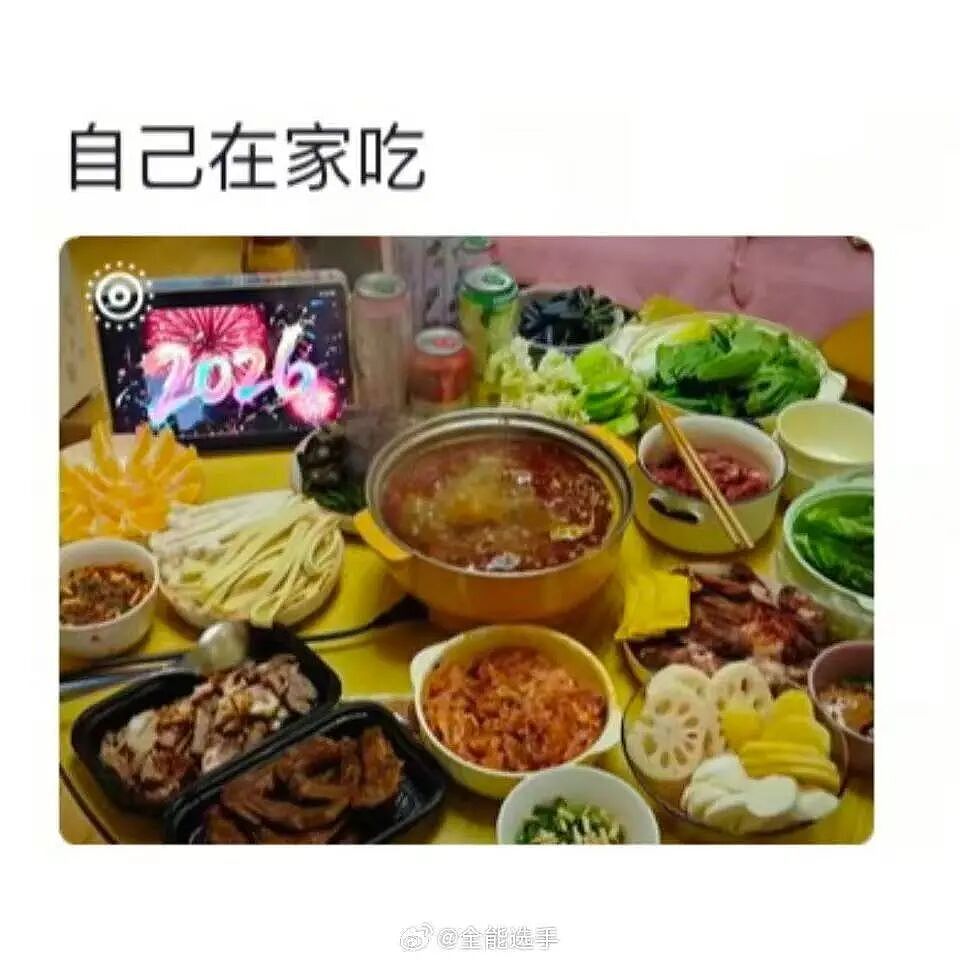 【爆笑】“在家跨年VS在外跨年的区别...”哈哈哈不管哪一种快乐就够了!(组图) - 3