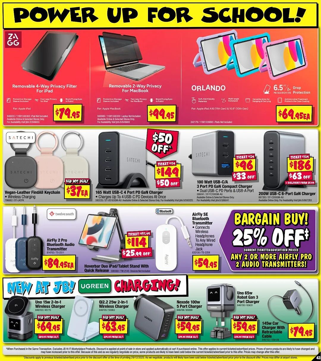 【JB Hi-Fi】1月8日至21日返校季优惠目录(组图) - 43