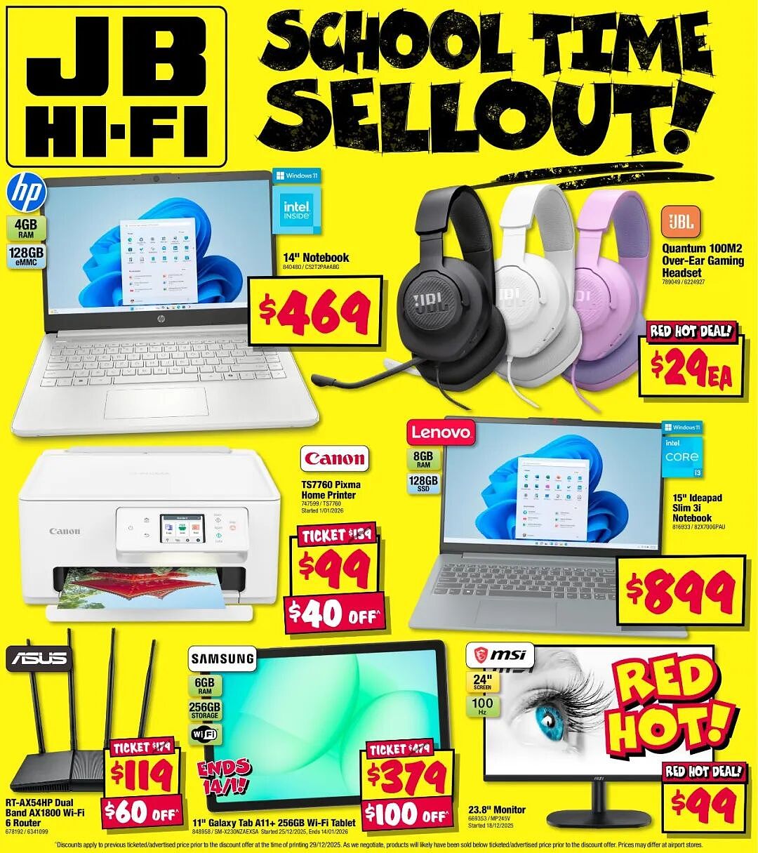 【JB Hi-Fi】1月8日至21日返校季优惠目录(组图) - 48