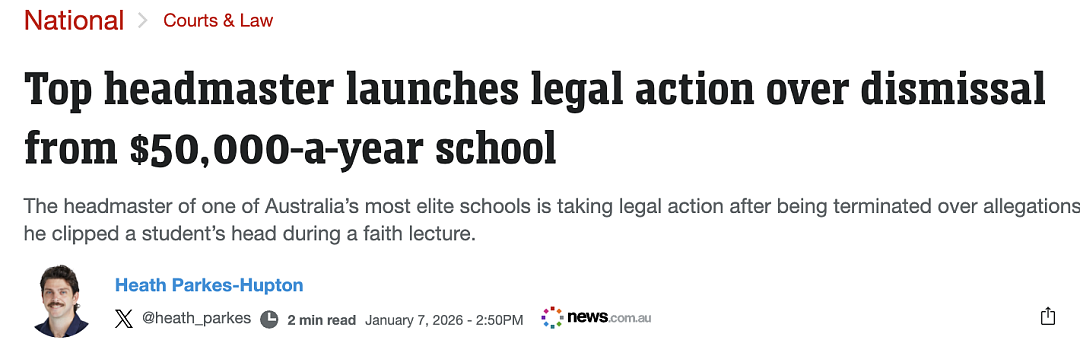 King's School 被告上法庭！校长彻底摊牌了（组图） - 1