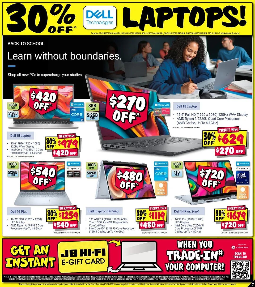 【JB Hi-Fi】1月8日至21日返校季优惠目录(组图) - 7