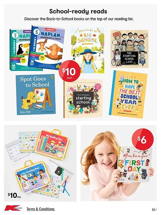 返校季加装备！【Kmart】1月8日至2月4日优惠目录（组图） - 33