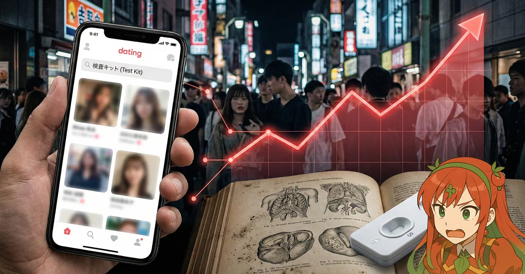 奇葩!日本年轻人热衷晒梅毒疤?感染人数连年暴增引担忧(组图) - 12