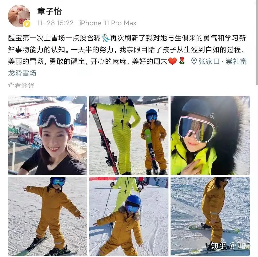 新年刘嘉玲、周杰伦夫妇,王菲、章子怡母女,王思聪及女友扎堆在日本北海道滑雪(组图) - 13