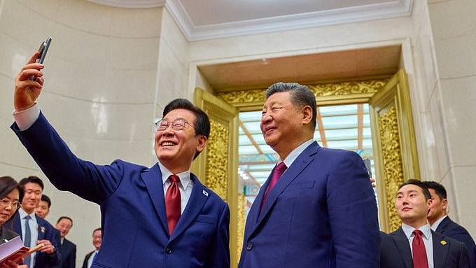 李在明访华获高规格接待！韩专家：韩国应在中日之间保持平衡外交（组图） - 1