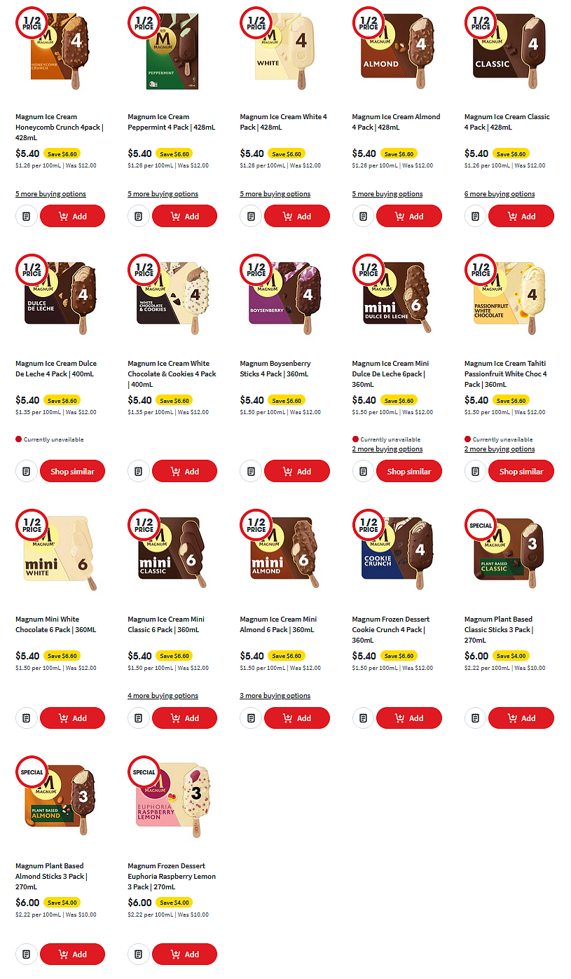 抹茶味哈根达斯来袭！【超市】Woolworths & Coles 近期优惠集锦（组图） - 4