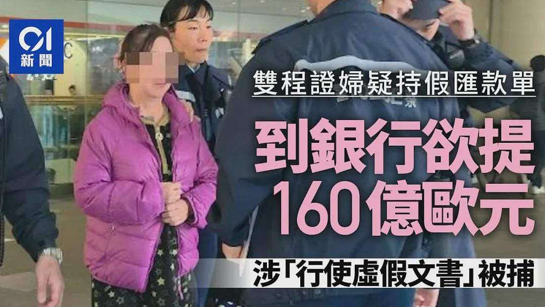 1450亿巨款震惊香港!内地女子赴港取现,当场被捕(组图) - 3