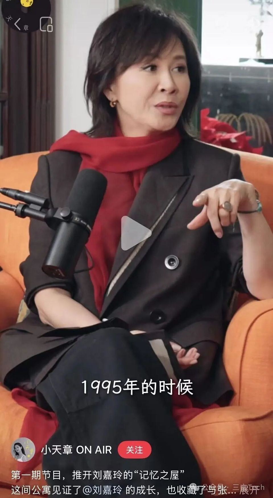 章泽天播客《小天章》上线，首期对话刘嘉玲（视频/组图） - 4