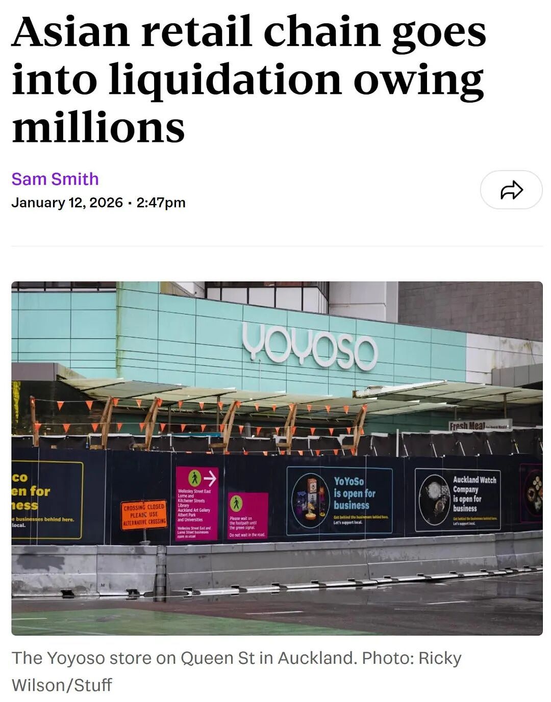 新西兰Yoyoso破产了!20多家公司集体清算,债务数百万(组图) - 16