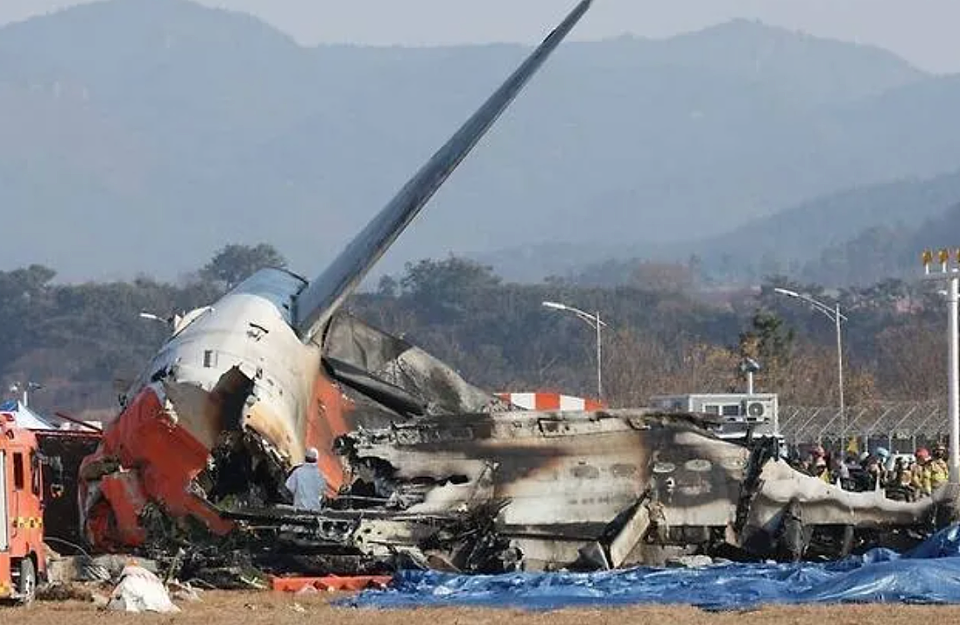 韩空难致179人死,失事前75秒黑匣子录音首次公布,调查称若飞机没有撞墙全员可生还(组图) - 1