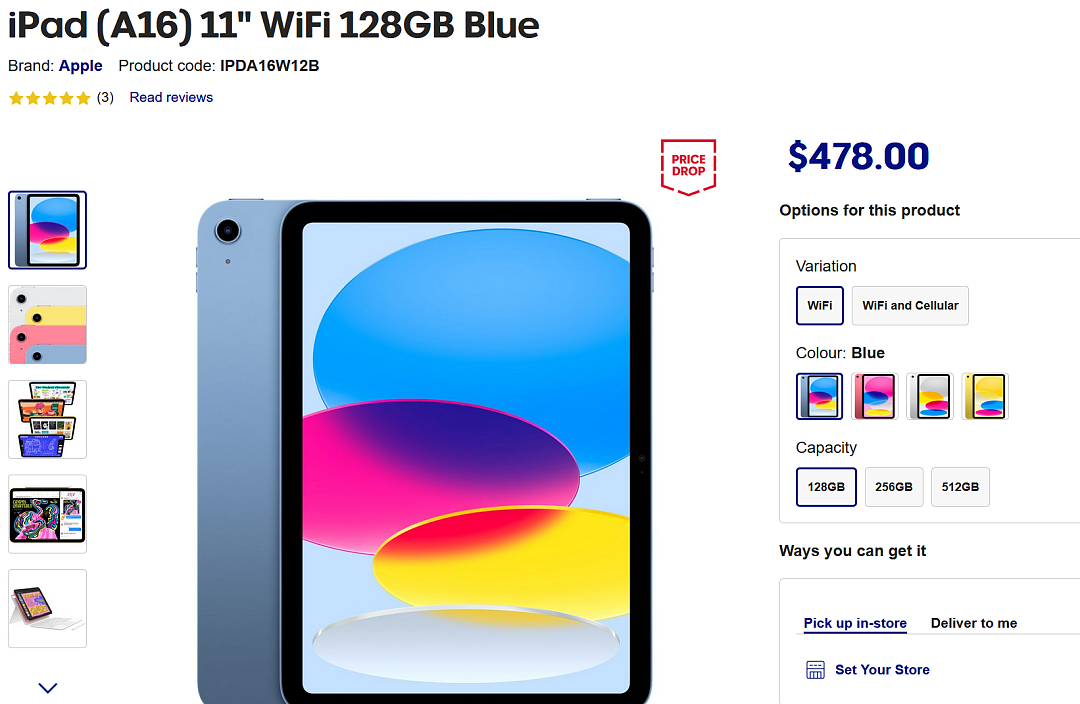 手慢无！【Officeworks】11寸iPad特卖（组图） - 1