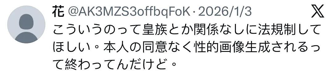 马斯克旗下AI大批量生成裸照惹争议！日本也成重灾区，最美皇室公主大尺度照曝光（组图） - 5