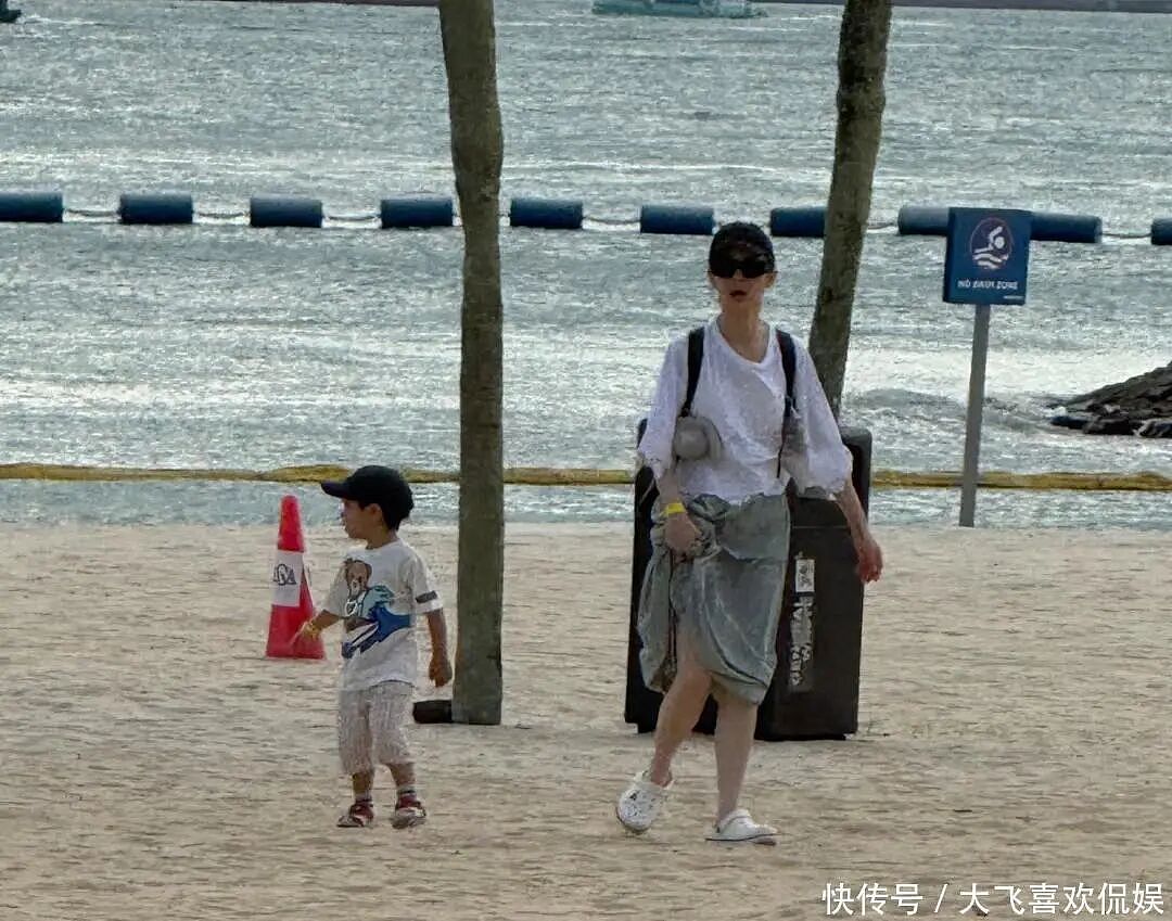 戚薇女儿赴澳洲参赛,颜值美到认不出,网友:这脸,还得靠爸妈..(组图) - 7