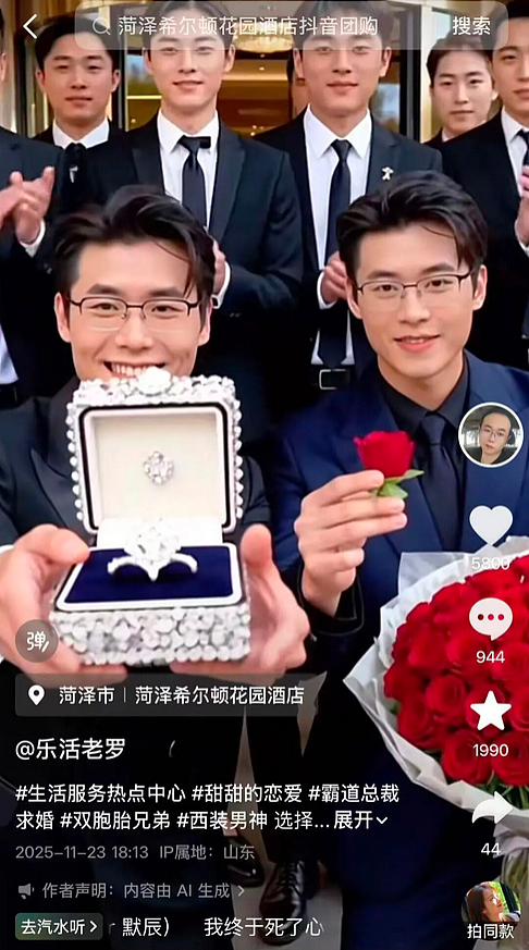AI生成的帅弟弟， 把退休阿姨们钓成了翘嘴（组图） - 4