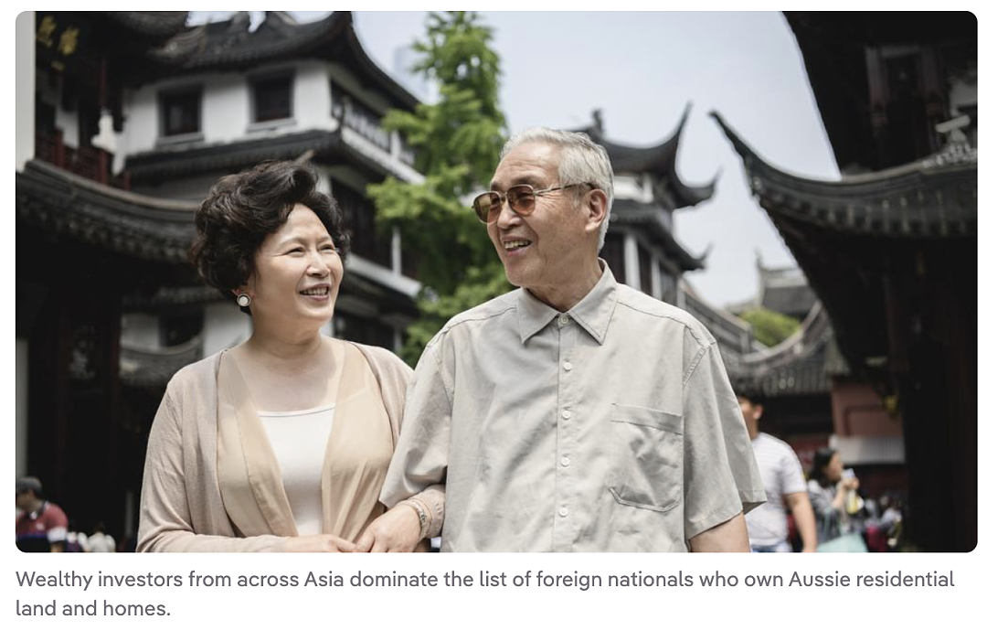 刚刚曝光!中国买家“垄断”澳洲外国人房产!(组图) - 2