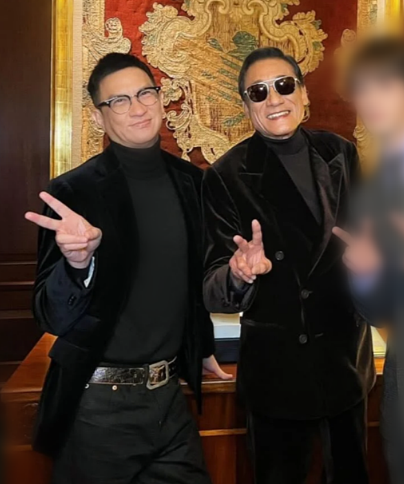 米兰时装周:贾玲又瘦了,成龙老了,却被罕见露面的马龙帅到(组图) - 8