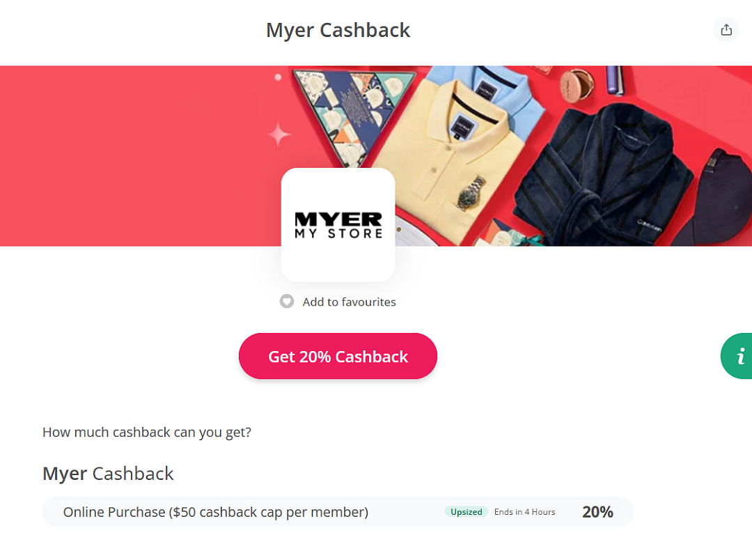 10pm截止!【Myer】再减20% + 再送25刀(组图) - 1