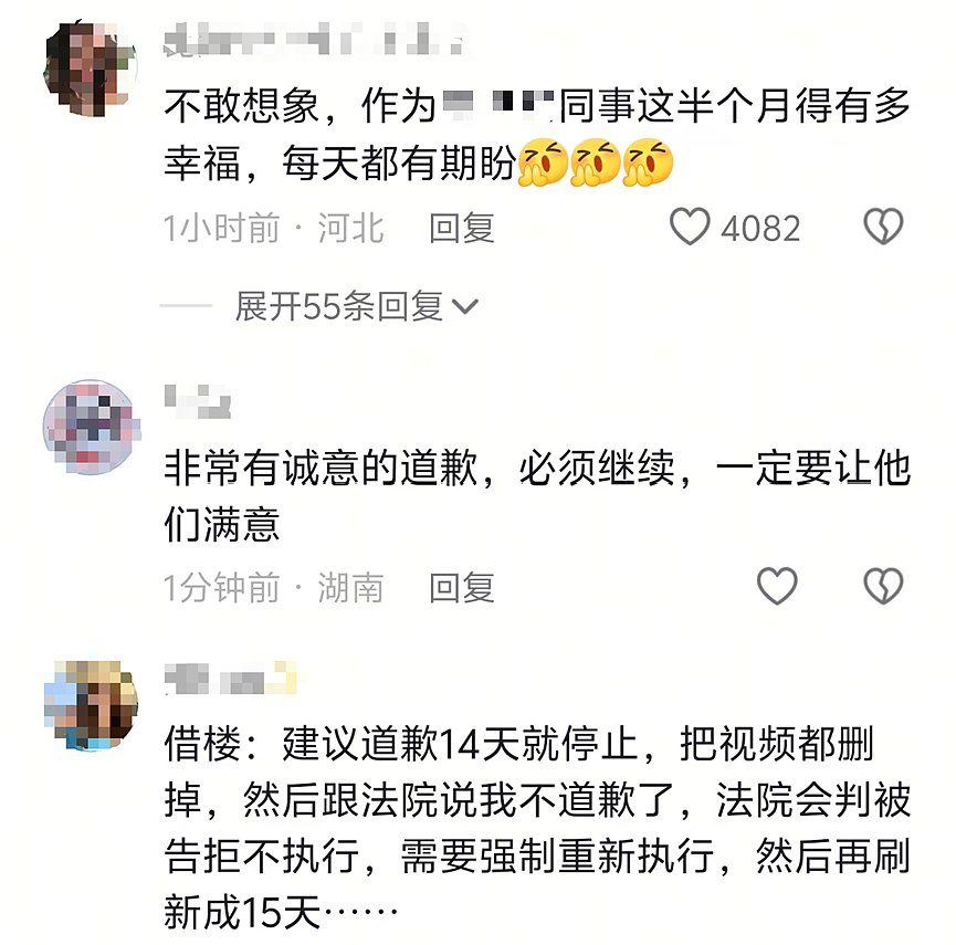 举报老公出轨高颜妻子被判公开道歉15天，日更视频边道歉边爆料全网催更（组图） - 9