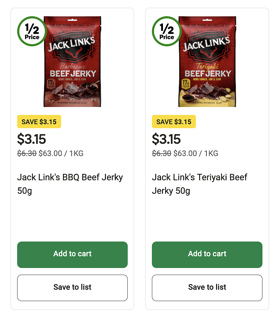 快囤！Woolies网红牛肉干终于半价啦（组图） - 3