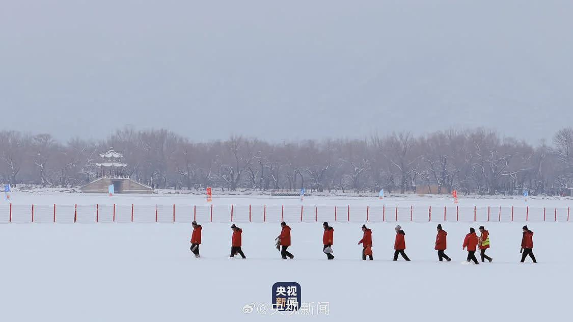 北京下起2026年第一场雪，颐和园美成了国画（组图） - 12