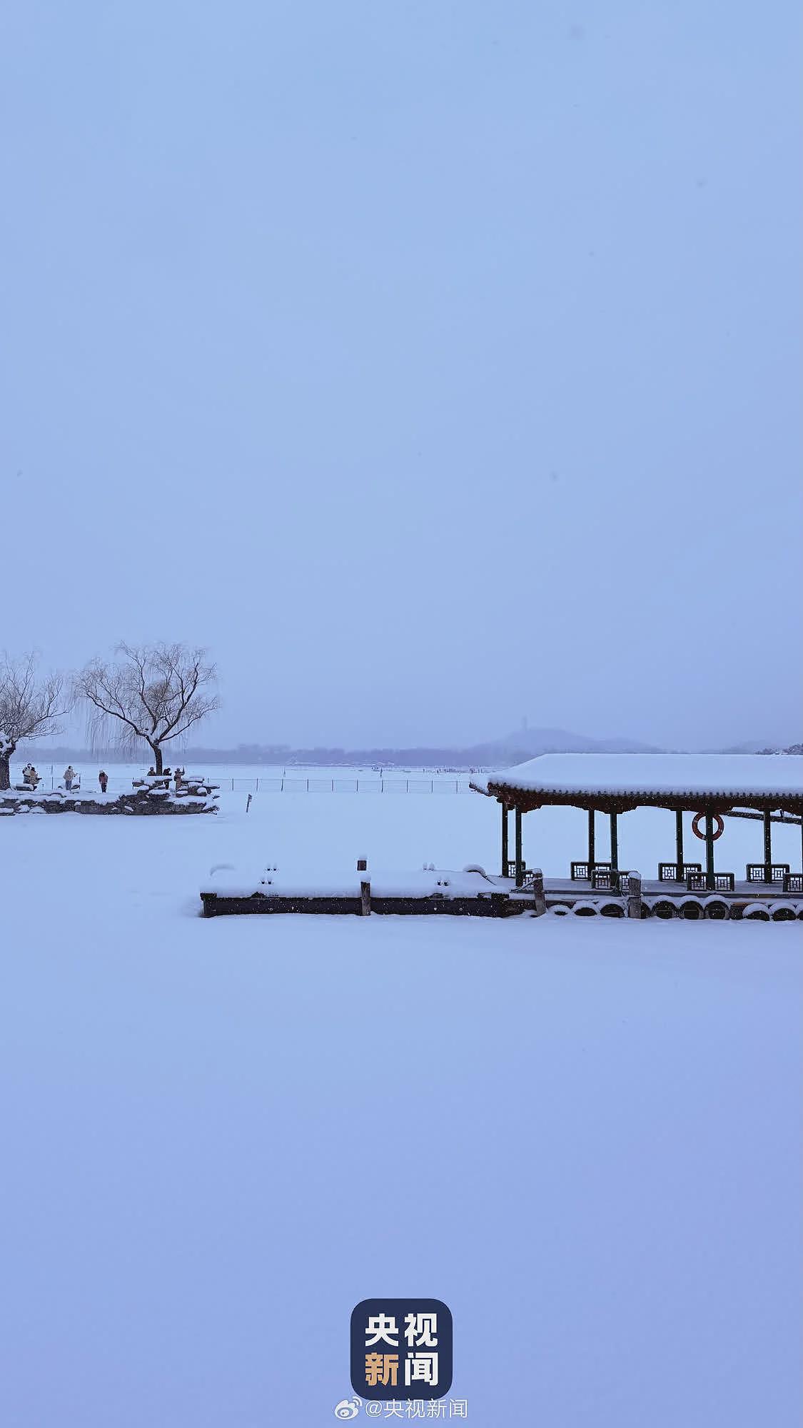 北京下起2026年第一场雪，颐和园美成了国画（组图） - 6
