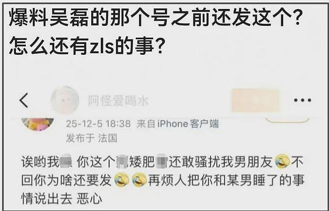 吴磊大瓜牵扯多位明星！爆料女主骂赵露思骚扰吴磊，曝何猷君出轨（组图） - 11