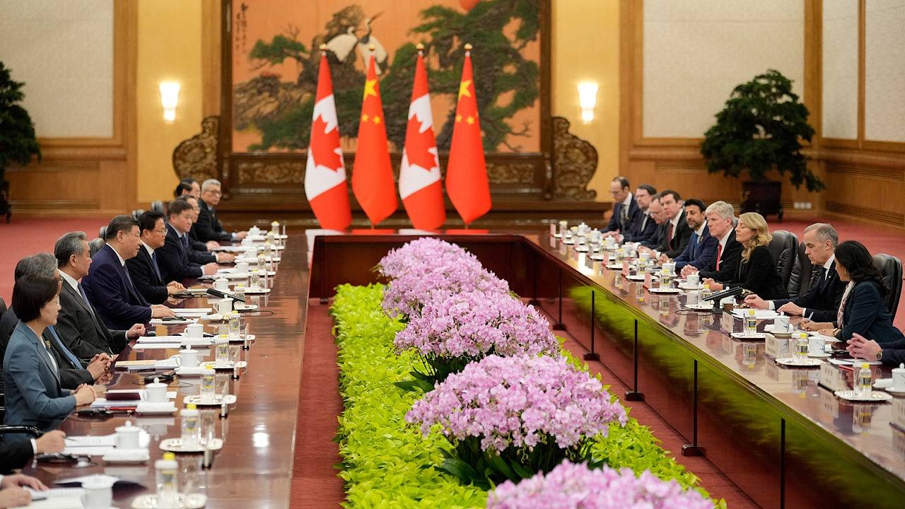 加总理卡尼访华后发文:中国承诺加拿大居民将可免签入境(组图) - 1