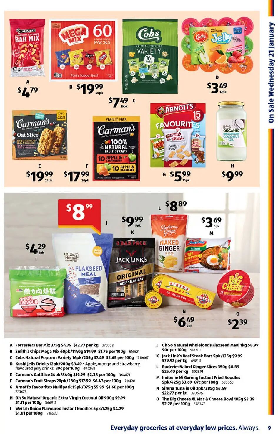 本周最新！澳洲各大超商特价商品一网打尽，大批好物骨折破半价！Woolworths、Coles、Aldi、Umall…（组图） - 105