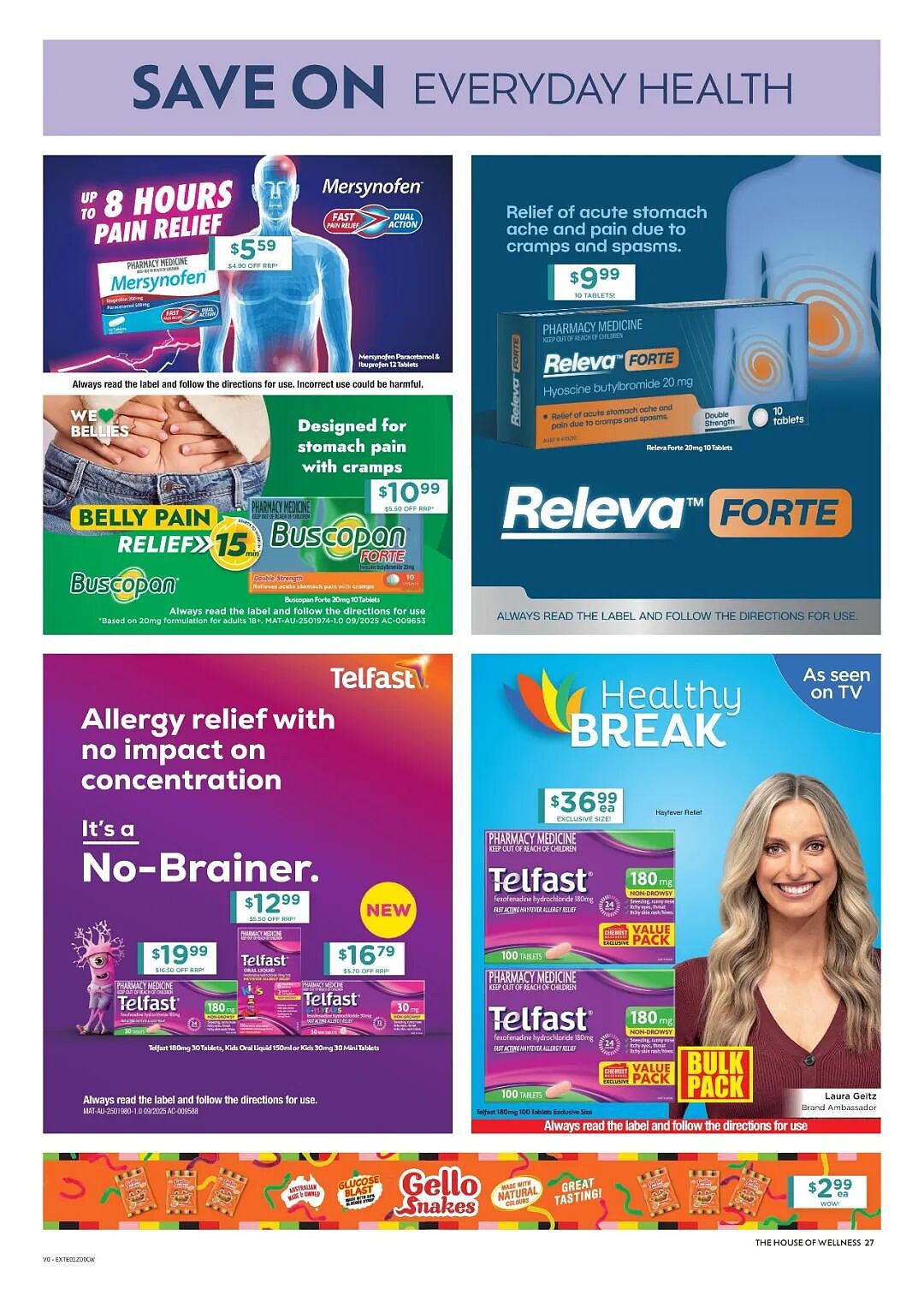 免费快速邮！【Chemist Warehouse】药店限时福利（组图） - 21