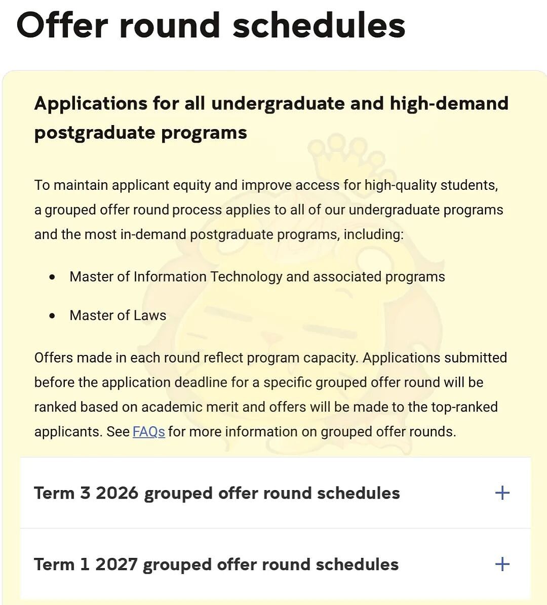 【留学申请】 UNSW 2026录取重要更新：多专业提前满位，申请窗口正在关闭（组图） - 5