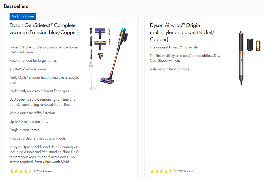 抓紧!【Dyson】澳洲官网折上折 + 再送30刀(组图) - 1