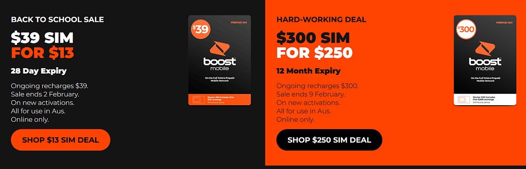 继续加码!【Boost Mobile】手机预付卡最新特卖 + 再送30刀(组图) - 1