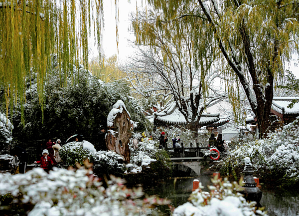 雪后济南云雾润蒸宛若仙境！游客赞叹：走进老舍笔下的水墨济南（组图） - 6