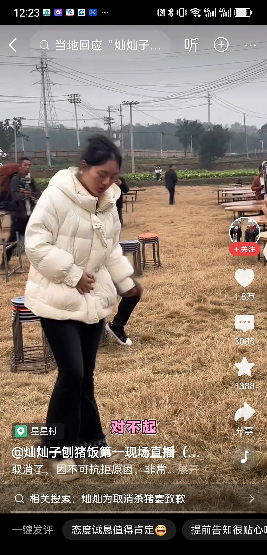 重庆杀猪宴女孩呆呆爆火经过梳理：农村美甲女孩3天400万收入的流量秘密（组图） - 12