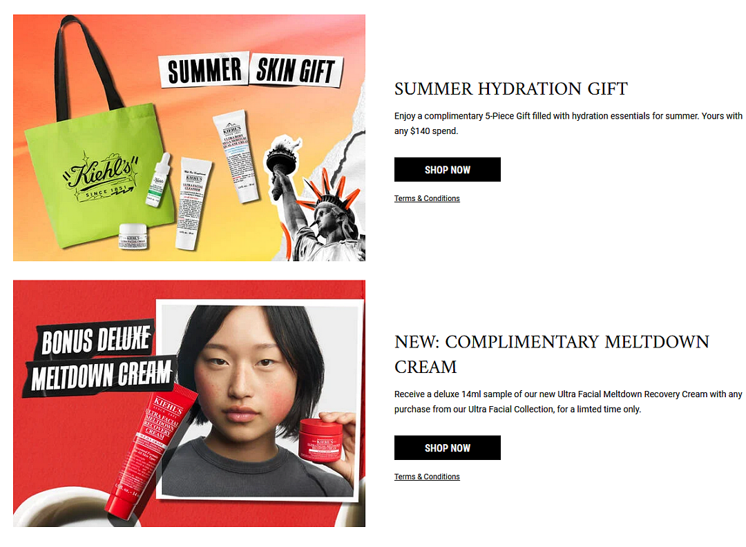 抓紧！【Kiehl's科颜氏】澳洲官网送好礼 +再减20%（组图） - 1