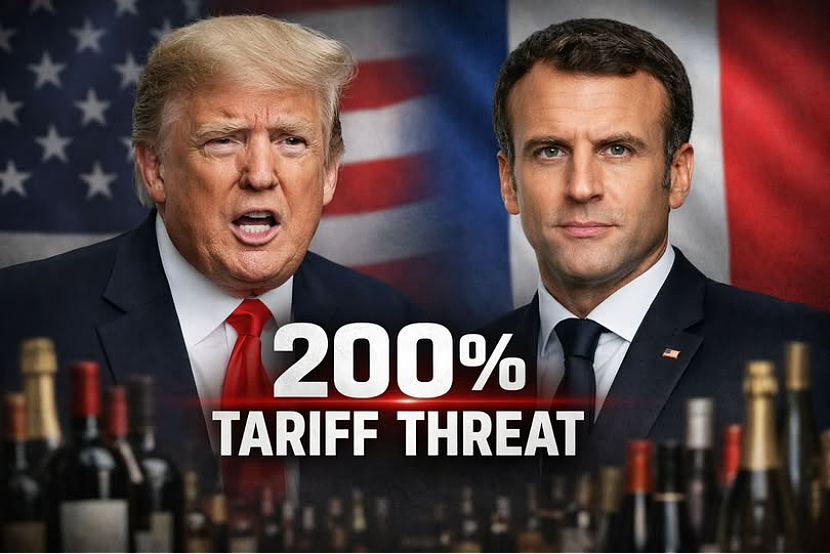美股暴跌!欧盟930亿报复性反击, 特朗普毫不松口: 法国200%关税, 美欧彻底陷入僵局(组图) - 4