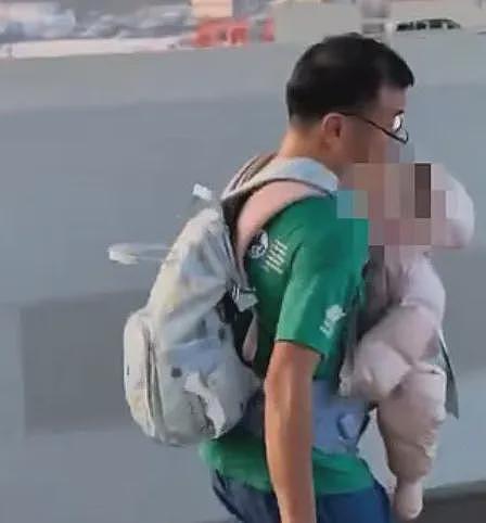 男子背着婴儿跑马拉松，网友炸锅！行为涉嫌虐童，香港警方介入调查（视频/组图） - 3