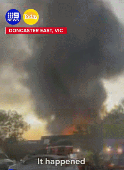 Doncaster East突发火灾！火光冲天浓烟滚滚，起火原因可疑（组图） - 3