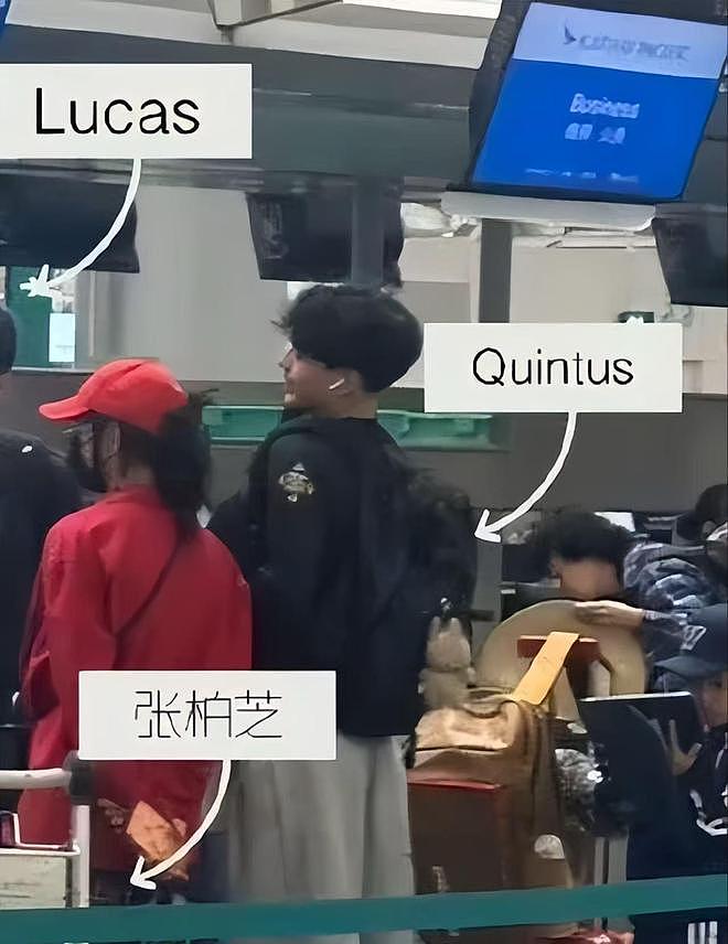 张柏芝一家送Lucas去澳洲！小Q个子比大哥还猛，小儿子大长腿抢镜（组图） - 35